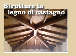 Travature in Legno di castagno